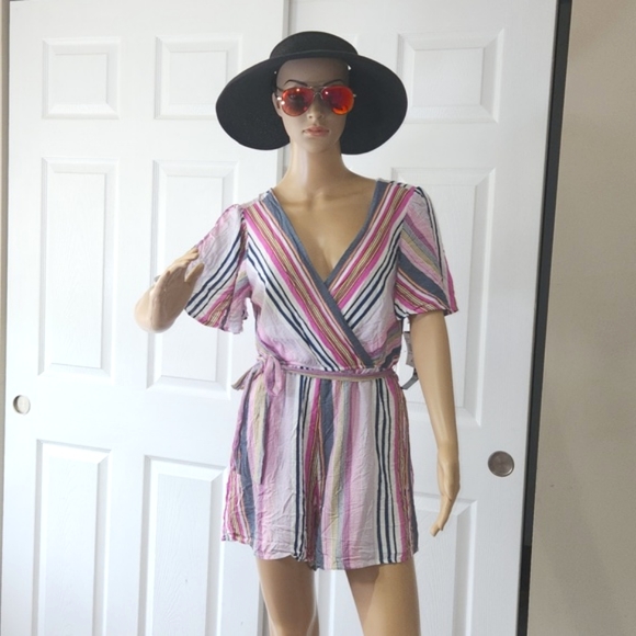 TRIXXI WOMENS ROMPER SIZE M MULTICOLORED NEW WITH TAGS - Picture 4 of 10